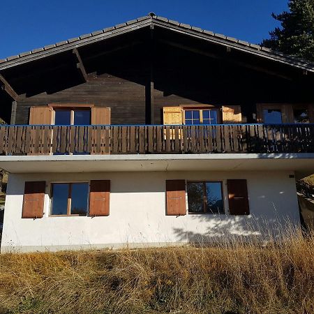 Chalet Bergmann Bürchen Buitenkant foto