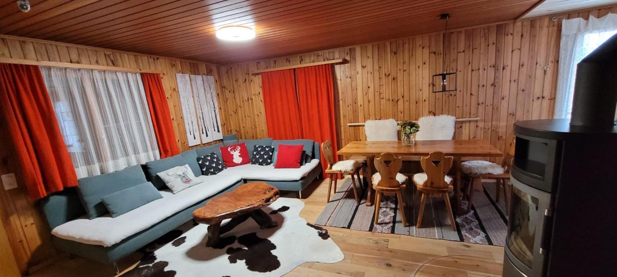 Chalet Bergmann Bürchen Buitenkant foto